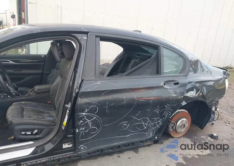 2022 BMW 750 I xDrive из США, поврежденный, VIN WBA7U2C08NCJ42965